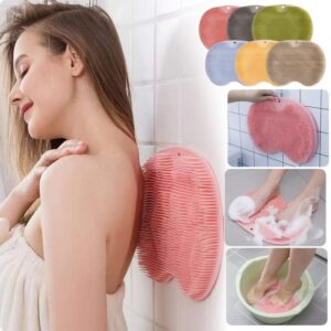 Tapis de douche et de Massage antidérapant en Silicone