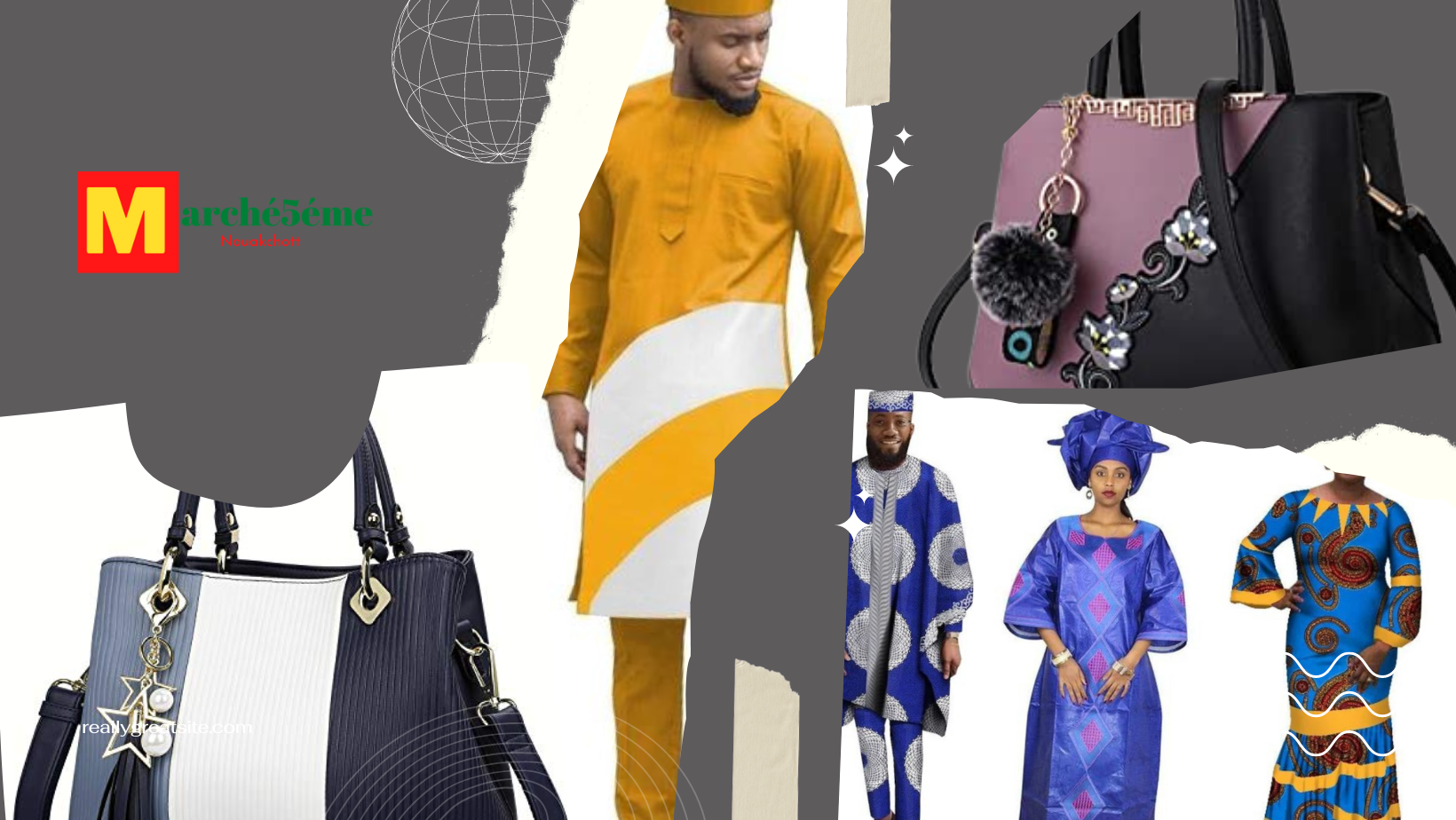 Grey Aesthetic Modern New Collection Fashion Collage Facebook Cover (1)
