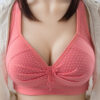 Soutien-gorge Plus La Taille de Sous-Vêtements Sans Anneau En Acier de Retour Boucle Mère Mince Soutien-Gorge