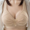 Soutien-gorge Plus La Taille de Sous-Vêtements Sans Anneau En Acier de Retour Boucle Mère Mince Soutien-Gorge