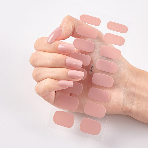 Pure Color 16 Nail Stickers