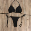 Bikini de couleur unie